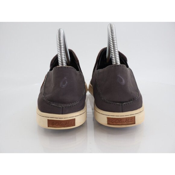 OluKai Women's Pehuea Shoe Size 7.5 Slip On Loafer Flats Gray Mesh Convertible - Picture 7 of 15